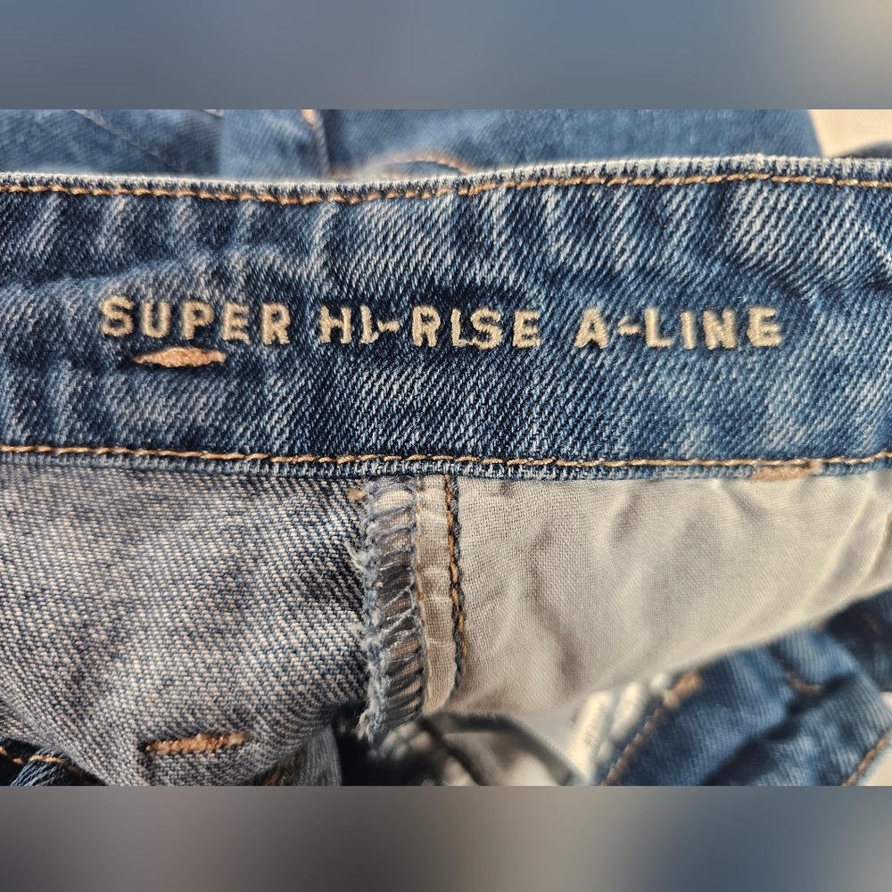 American Eagle Outfitters Super Hi-Rise A line skirt size 6 - Picture 7 of 7